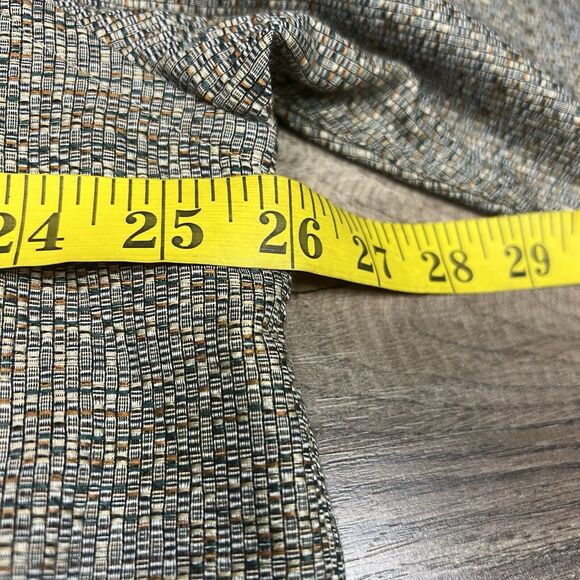 Jhane Barnes Shirt Mens Large Brown Abstract Vintage Casual Preppy Japan Fabric - Picture 4 of 10